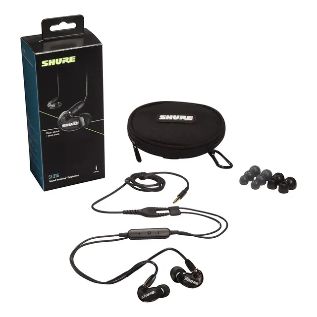 Shure Se215-k Audifonos In Ear Para Monitoreo Personal 