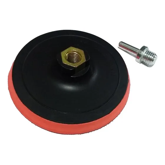 Plato Para Lijas Con Abrojo P/ Amoladora Taladro Guiller Cantidad De Granos 0