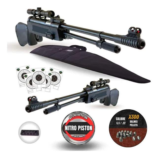 Rifle Fox Aire Comprimido Palanca De Carga Nitro Piston