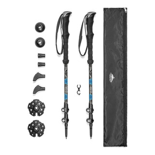 Cascade Mountain Tech 100% Fibra De Carbono Bastones De Cascade Mountain Tech 100% Fibra De Carbono Bastones De