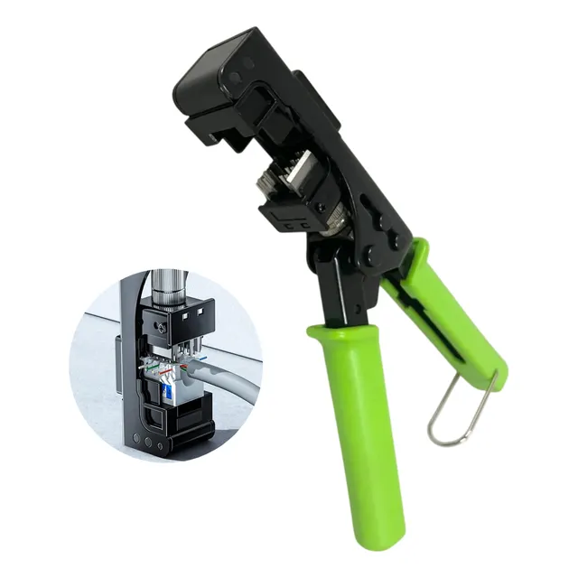 Crimpeadora Crimping Jack Keystone 90 Grados Rj45 Tipo 110