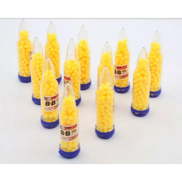 Balines Plásticos 6mm 200 Unidades