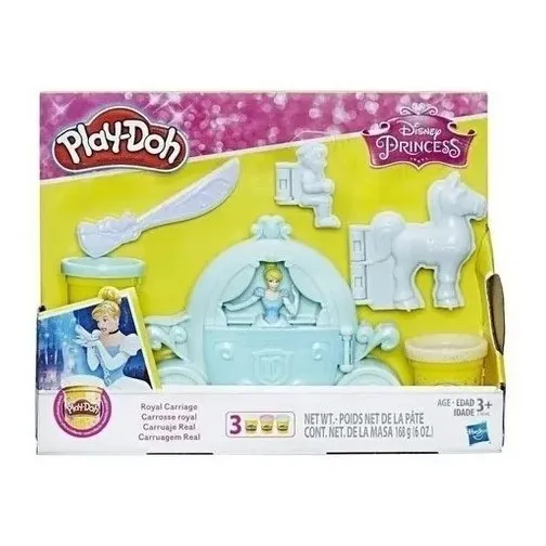 Masa Play-doh Cenicienta Carruaje Real