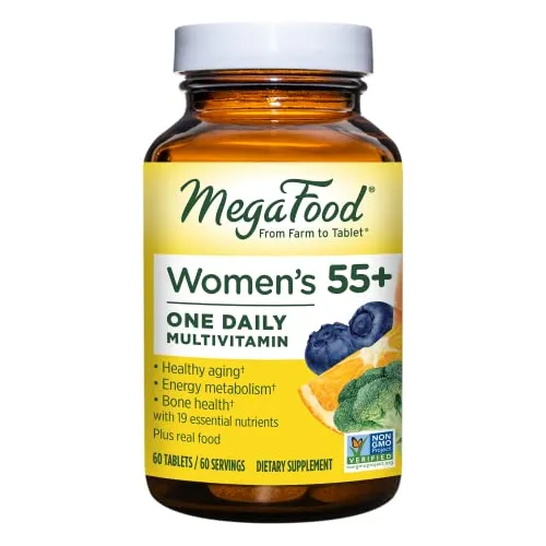 Megafood Mujeres 55+ Una Multivitamina Diaria Para Nlkth