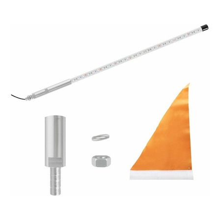 Antena Bandera Led Whip De 1.20 Metros Jeep Razor Antena Bandera Led Whip De 1.20 Metros Jeep Razor