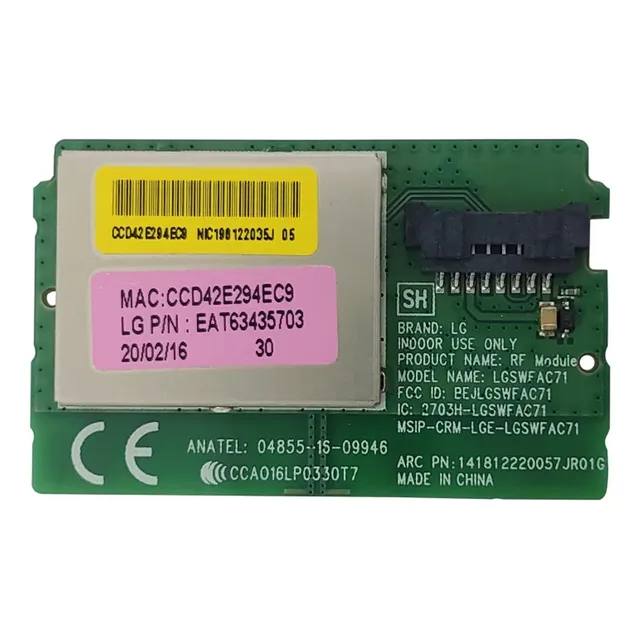 Modulo Wifi Tv LG 32lj600b 43lj5500 49lj5500 - Original -
