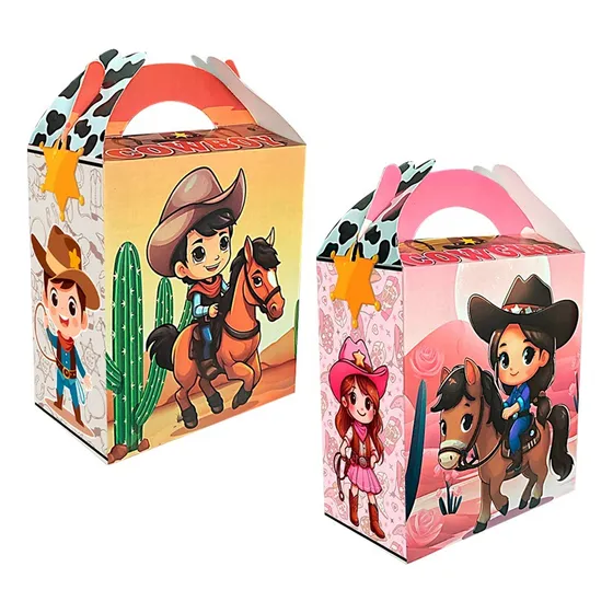 30 Cajas Dulceras Bolo Personaje A Elegir