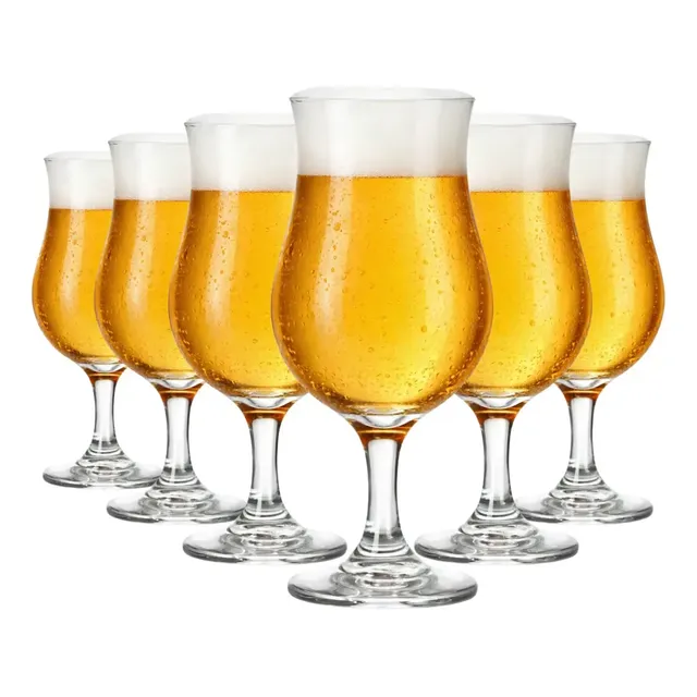Jogo De Taça Panama Para Cerveja 6 Pcs, 400ml - Ruvolo