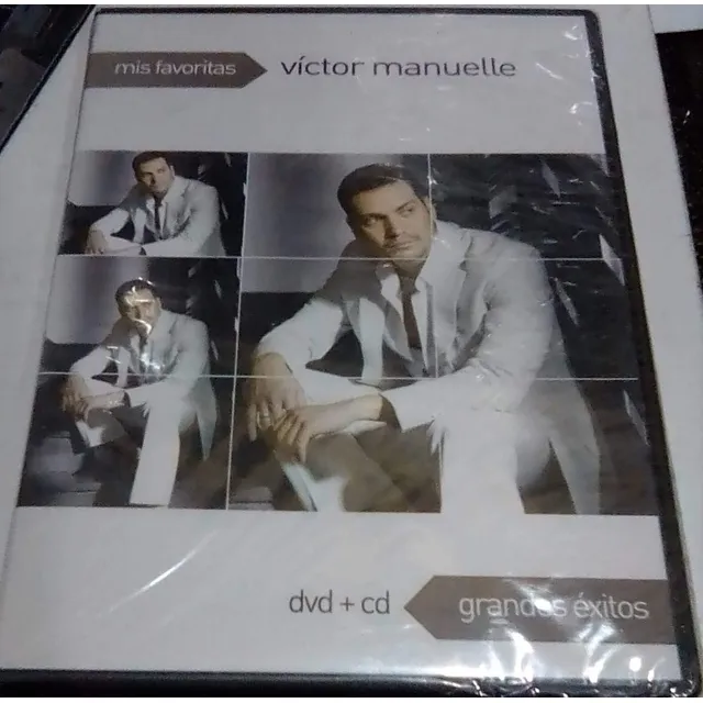 Victor Manuelle. Mis Favoritas. Dvd+cd Nuevo. Qqb. Mz.