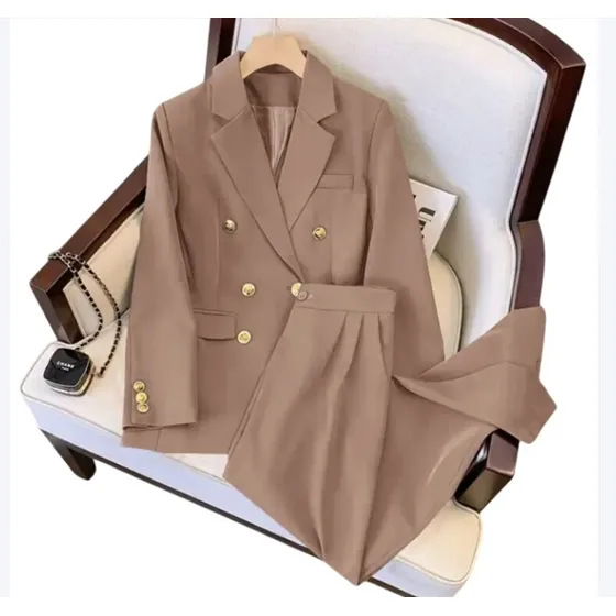 Conjunto De Traje Elegante Para Dama