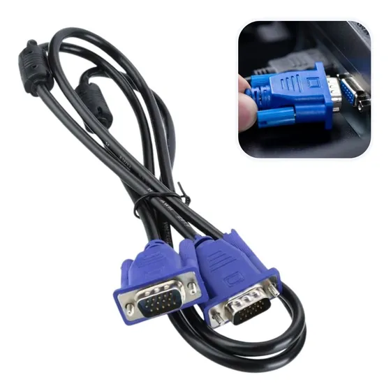Cabo Conectar Computador Monitor Ligar Pc À Tela Tv Notebook