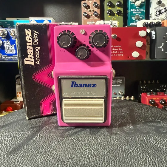 Pedal De Efeito Para Guitarra Ibanez Ad9 Analog Delay