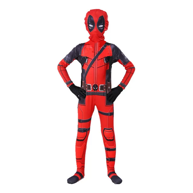 Disfraz Dead Pool Cosplay Infantil Superhéroe