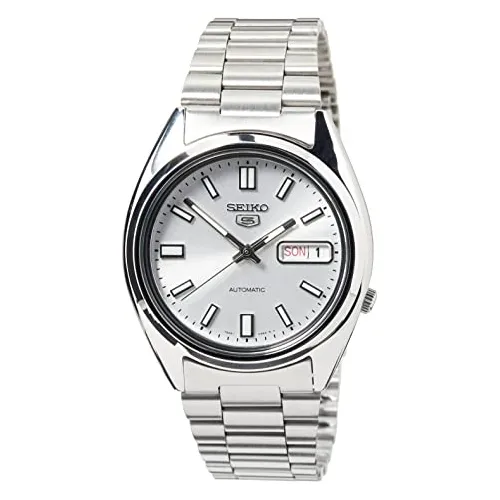 Seiko Hombres Snxs73k 5 Reloj De Siver De Acero O84ob