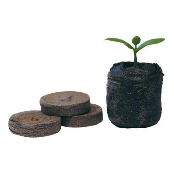 Turba Prensada Semilleros Jiffy Expandibles Peat 100 Pellets