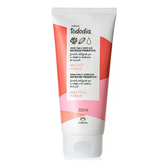 Crema Corporal 200ml Tododía Prebioticos Cacao Natura Tipo De Envase Nuez De Pecan