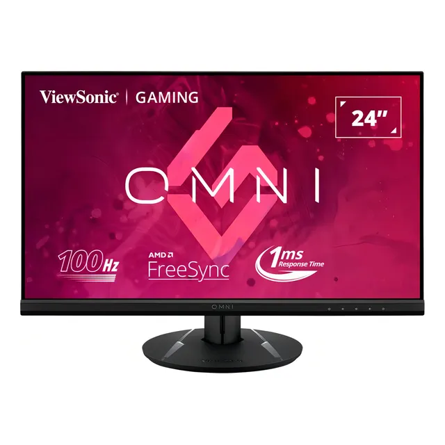 Monitor Gamer ViewSonic con pantalla de 24" 100Hz 110V y resolución Full HD