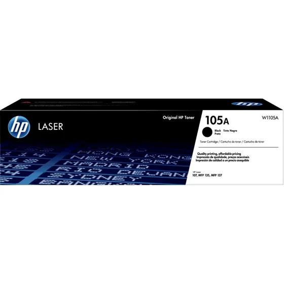 Toner Hp Laser Original 105a Negro Para 107a 107w 135w