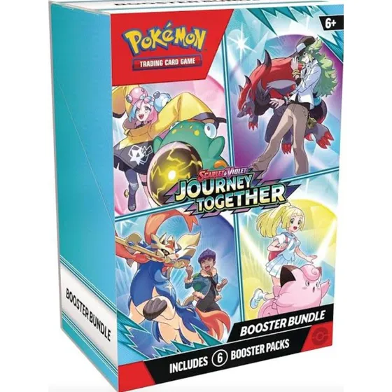 Pokemon Tcg Journey Together Bundle Inglés Variadas