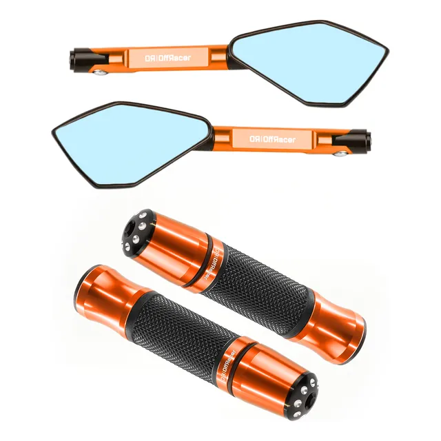 Kit Manopla Fechada + Retrovisor Tm2 Dafra Next 250