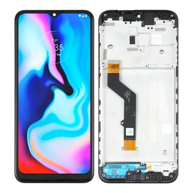 Módulo Pantalla Display Para Motorola Moto E7 Plus Con Marco