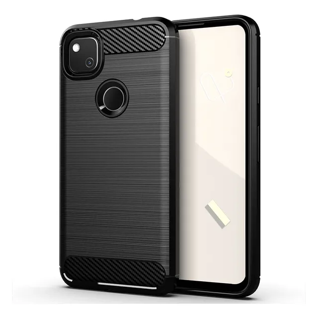 Funda Tpu Carbono Para Google Pixel 3 3xl 4a 6a 7 8 Pro 5g 
