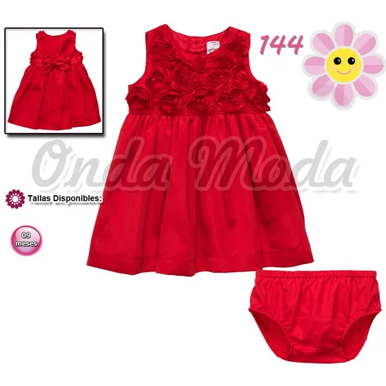Vestidos Carters Fiesta Navidad Cortejo Santa Niñas Bebes 
