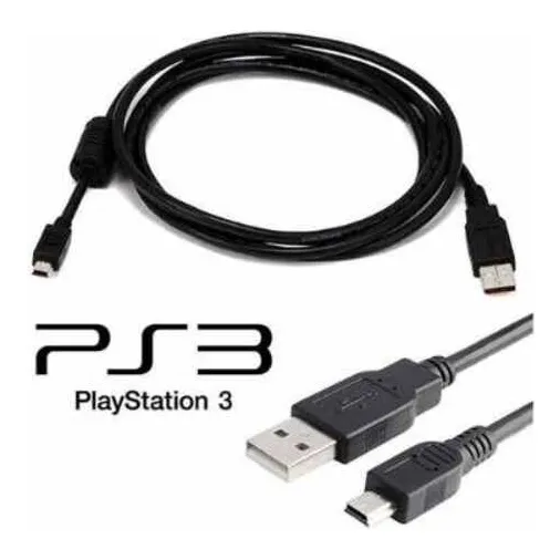 Cable Cargador Mandos Ps3 1.5mt Alta Calidad