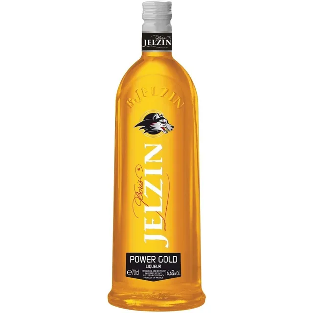 Vodka Jelzin Power Gold 700ml.  Envío Gratis