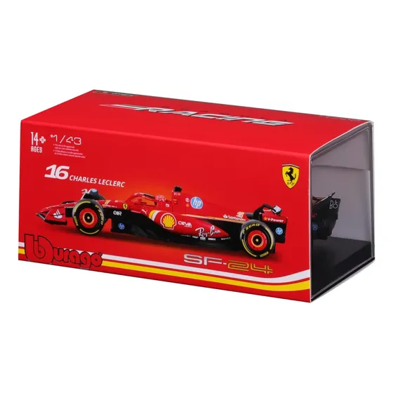 1:43 Sfr Ferrari Sf-24 Con Casco (2024) Bburago