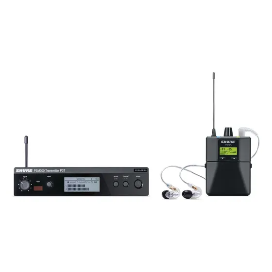 Sistema De Monitoreo Inalámbrico Shure P3tra215cl