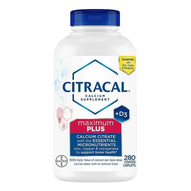 Citracal Bayer Citrato De Calcio D3 280 Tabletas