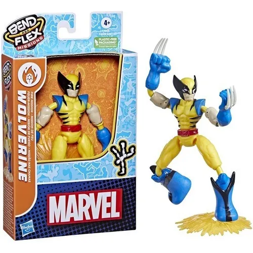 Wolverine Misión De Fuego - Marvel Bend And Flex 