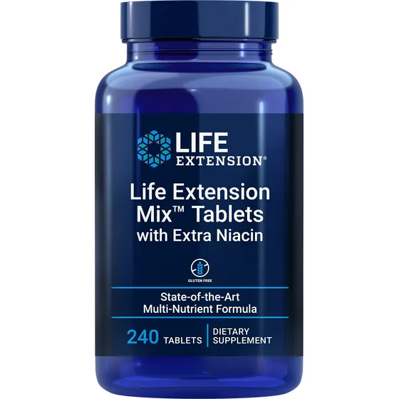 Suplemento Life Extension Mix En Tabletas 240 Tabletas