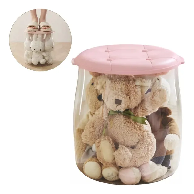 Contenedor Para Juguetes Con Tapa Organizador Multiuso