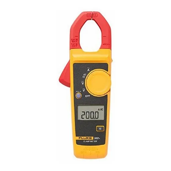 Amperímetro Gancho 600a Básico Escolar/resi Fluke 303/emesp