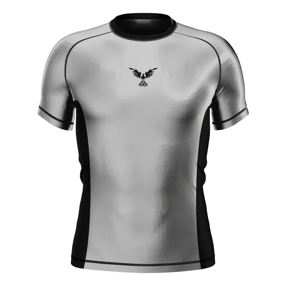 Rashguard Rank Bjj Mma Nogi - Pawl Blanca