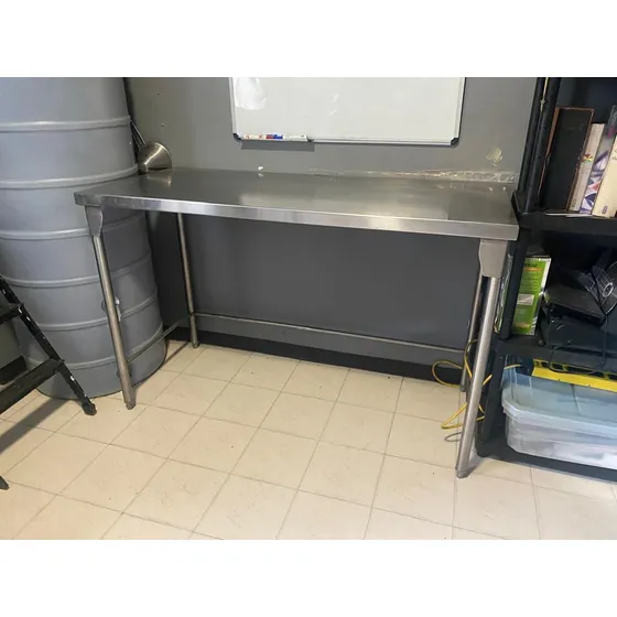 Mesón De Trabajo En Acero Inoxidable 140x60x90 - Oferta!!!!