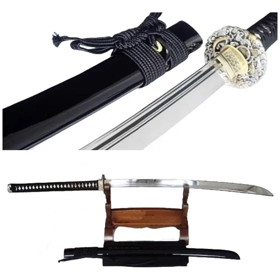 Nodachi Espada Katana Samurai Longa Afiada Corte Funcional 