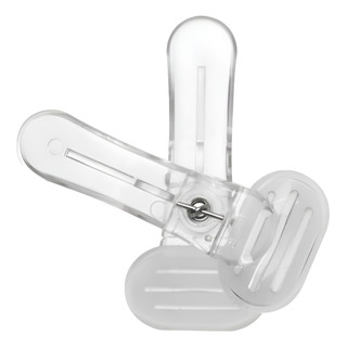 30 Presilhas De Cabides Grosso Acrílico G Com Silicone Luxo 30 Presilhas De Cabides Grosso Acrílico G Com Silicone Luxo