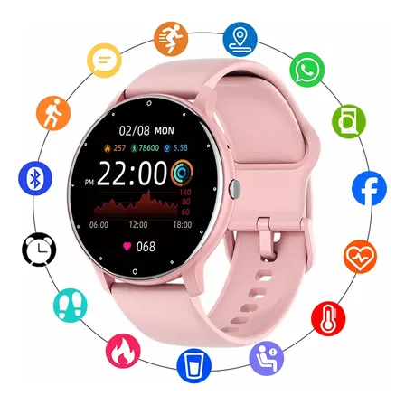 Bluetooth Relogio Desportivo Smartwatch Homens Mulheres