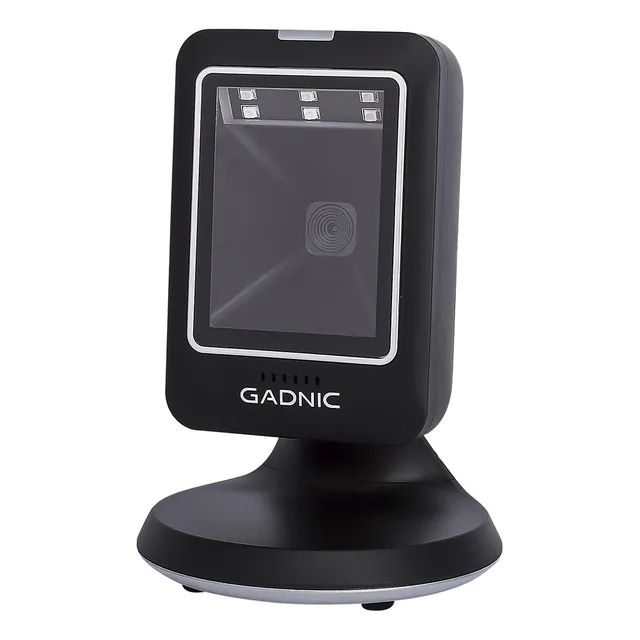 Lector Código De Barras Scanner Gadnic Omnidireccional Negro Tipo de conector del cable USB