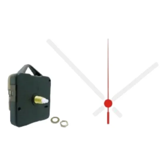 Máquina Relógio Parede Quartz Tic-tac Silêncio 13mm Ponteiro