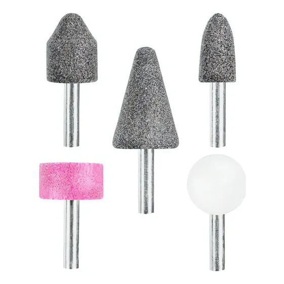 Kit Accesorios Piedras Para Amoladora Recta Ma Color Gris