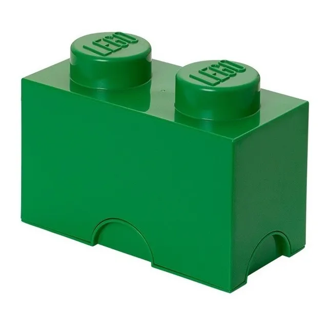 Lego Bloque Apilable Contenedor Original Chico Green