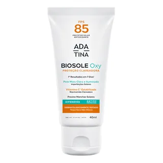 Protetor Solar Clareador Manchas Biosole Oxy Fps 85 Ada Tina Protetor Solar Clareador Manchas Biosole Oxy Fps 85 Ada Tina