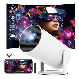 Mini Proyector Hy300 Pro 4k Android Wifi Led 1080p 10000 Lm Mini Proyector Hy300 Pro 4k Android Wifi Led 1080p 10000 Lm