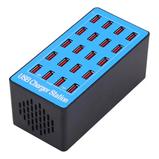 Estación De Carga Multicontacto Usb, Adaptadores Usb