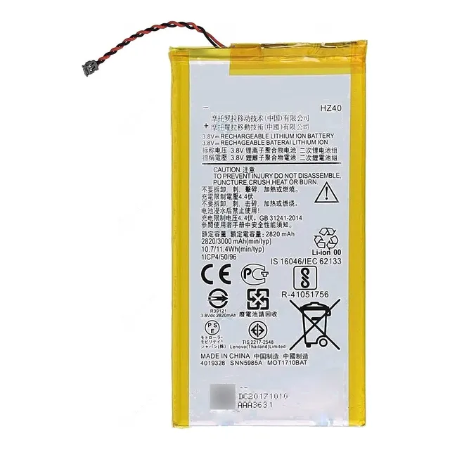 Bateria Para Motorola Moto Z2 Play Xt1710 Hz40 Con Garantia