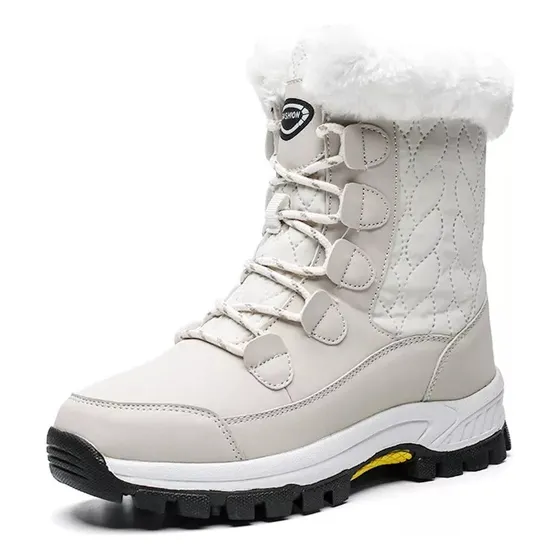 2024 Botas De Neve Feminino De Inverno Impermeáveis E Quente